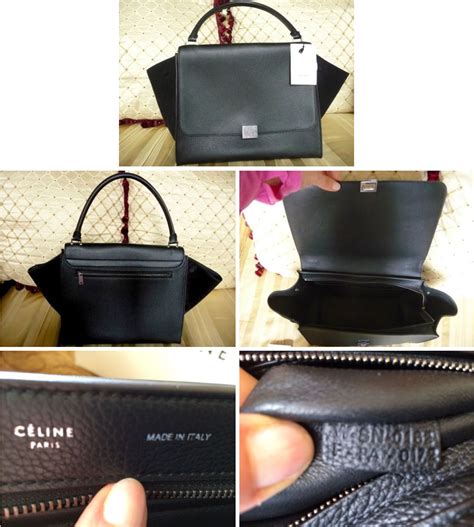 celine trapeze authentic serial number|authentic Celine bag code.